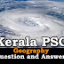 Kerala PSC Geography Question and Answers - 5