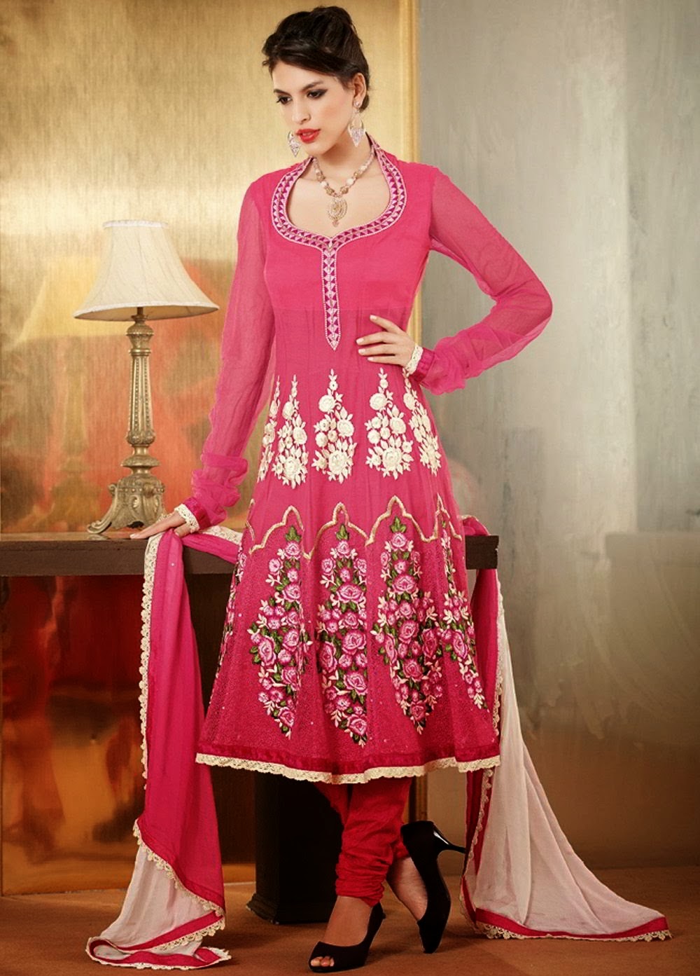 anarkali suits with salwar