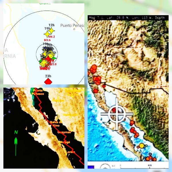 ALERTAS: se han registrado 30 sismos en el golfo de California , en las ultimas 24 horas. ALERTAS: se han registrado 30 sismos en el golfo de California , en las ultimas 24 horas.