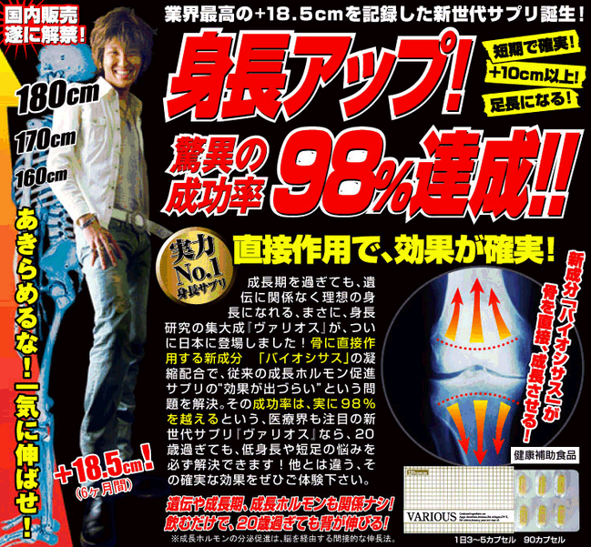 大人になっても身長は伸びる?大人が背を ...