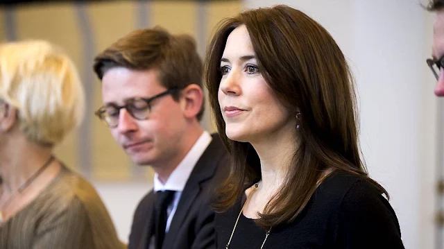 Crown Princess Mary of Denmark at the first planning meeting for the conference Women Deliver.