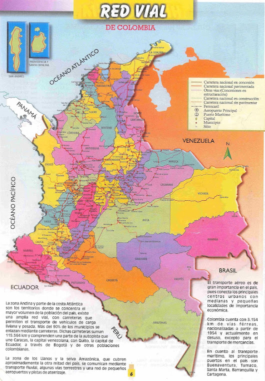 34 El Mapa De Colombia - Maps Database Source