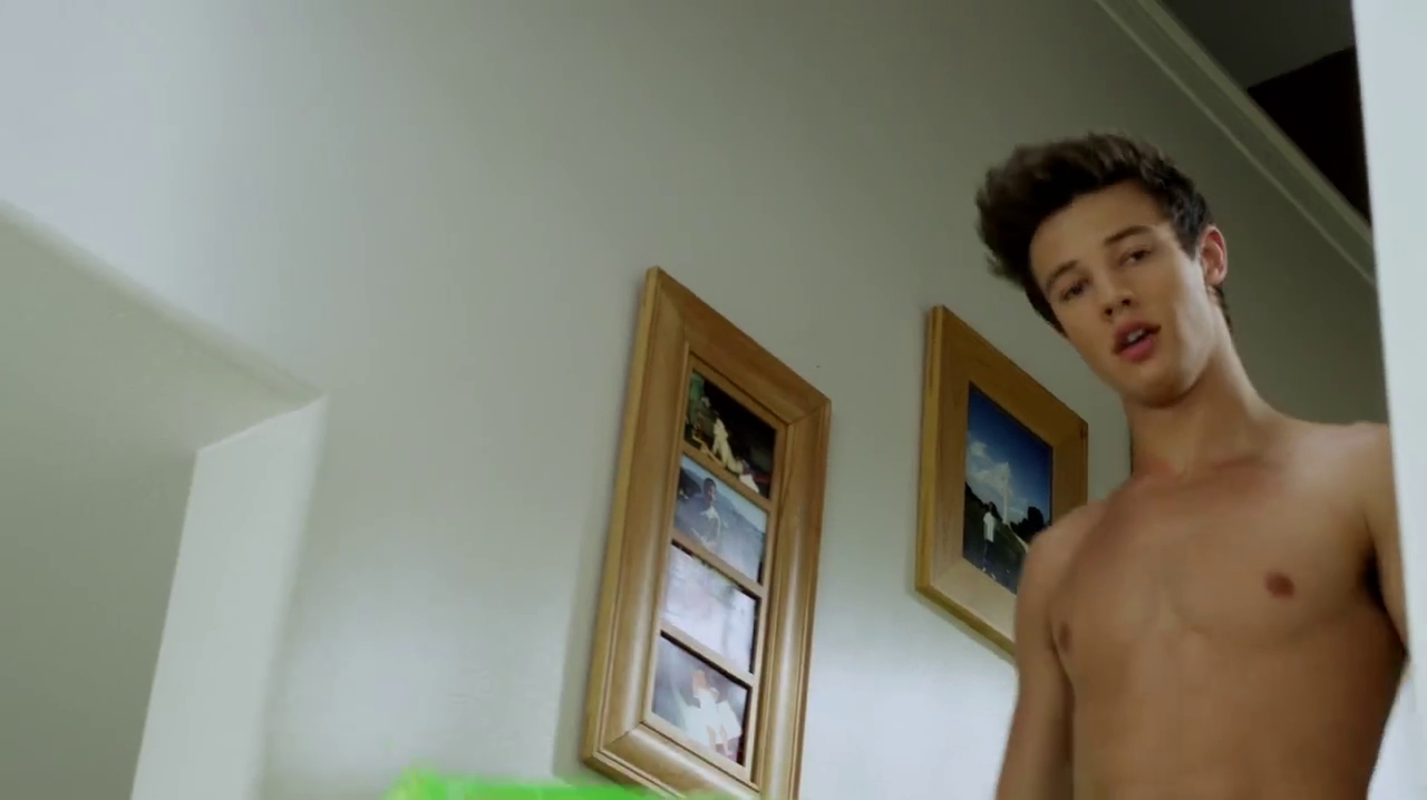 Cameron Dallas - Shirtless & Barefoot in "Expelled" 