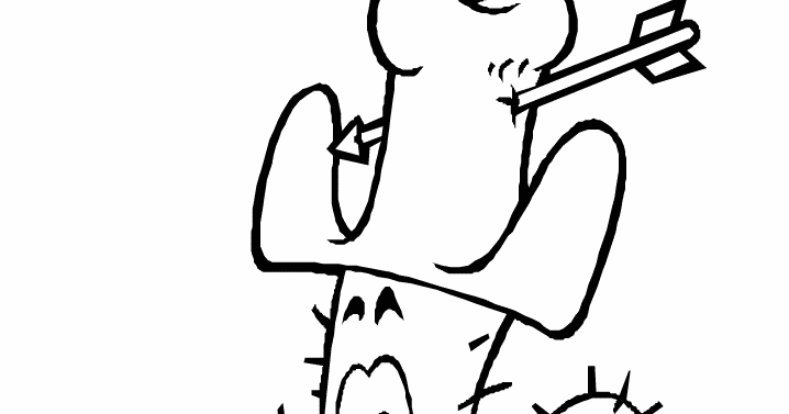 mewarnai gambar bunga kaktus