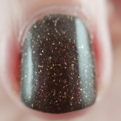 picture polish kako coffee nails, indie nails, nail art, coffee, coffee beans, nail art stamping, clear jelly stamper, superchic lacquer, nailstuffca