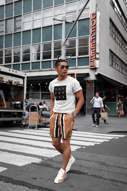 How To: Wear Striped Shorts 2 Ways | Men's Summer Fashion — LEVITATE STYLE