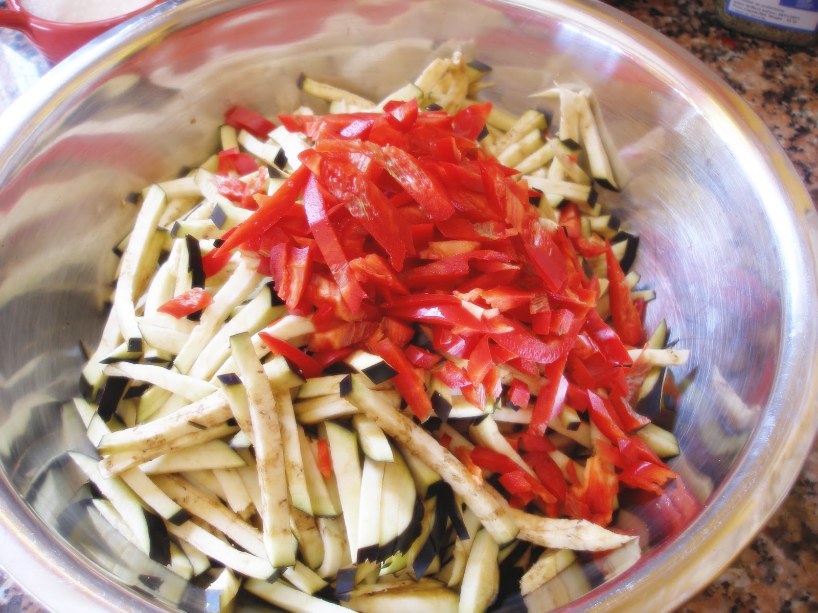 Pickled Eggplant in Olive Oil