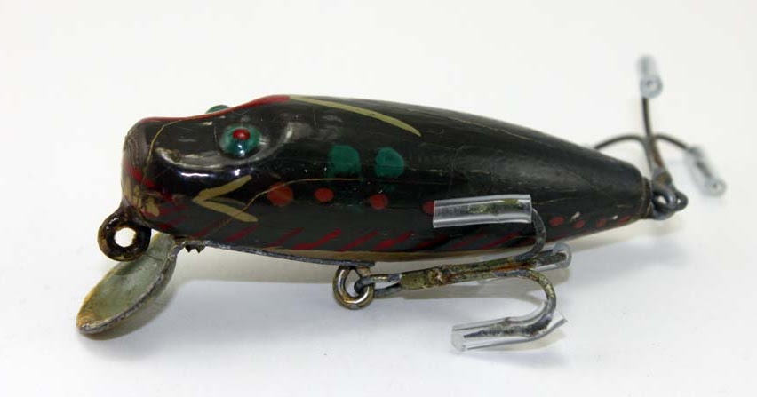 Repainted fishing lures- Any Value??? - Chance's Folk Art Fishing Lure  Research Blog