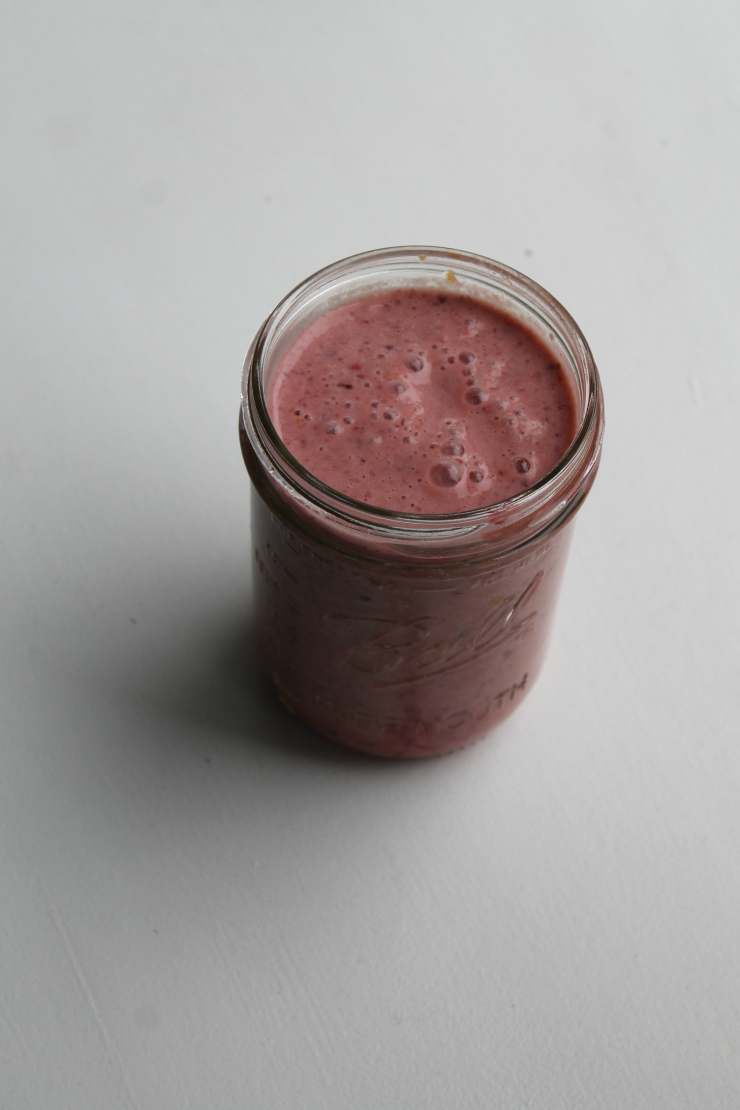 Cherry vanilla smoothie