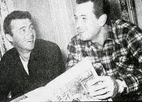 Dirk & Rock read "Films & Filming", 1957