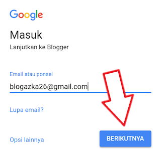 mendaftar di blogspot menggunakan akun google mendaftar di blogspot menggunakan akun google
