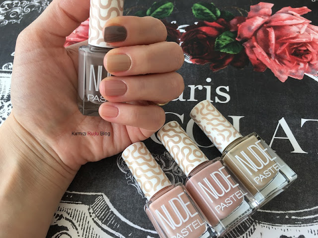 Pastel Nude Ojeler Pastel Nude Oje