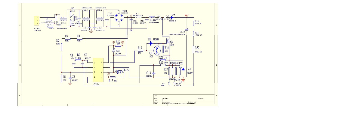 Electro help: SANSUI SV3215 LCD TV Power Supply Schematic