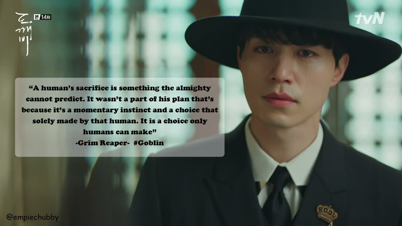 Korean Drama Quotes : Goblin Dokkaebi ~ empiechubby.com Korean Drama Quotes : Goblin Dokkaebi ~ empiechubby.com