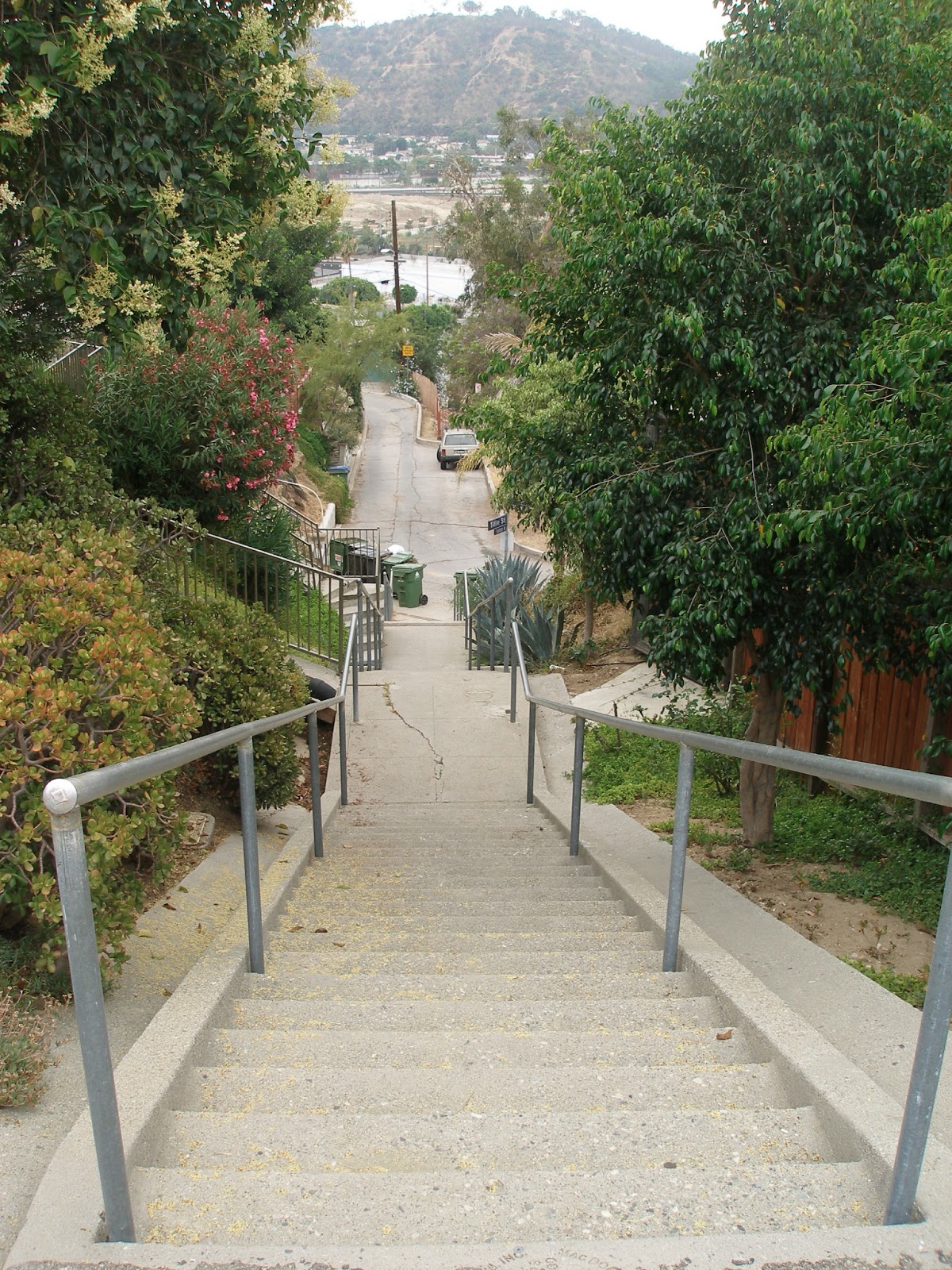 Los Angeles Climbing the Hidden Stairways Staircases in Cypress Park