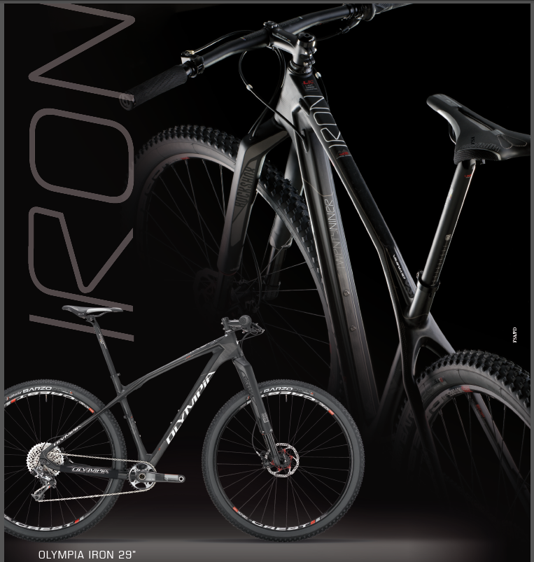La Olympia IRON 29”, la bicicleta estrella para la nueva temporada