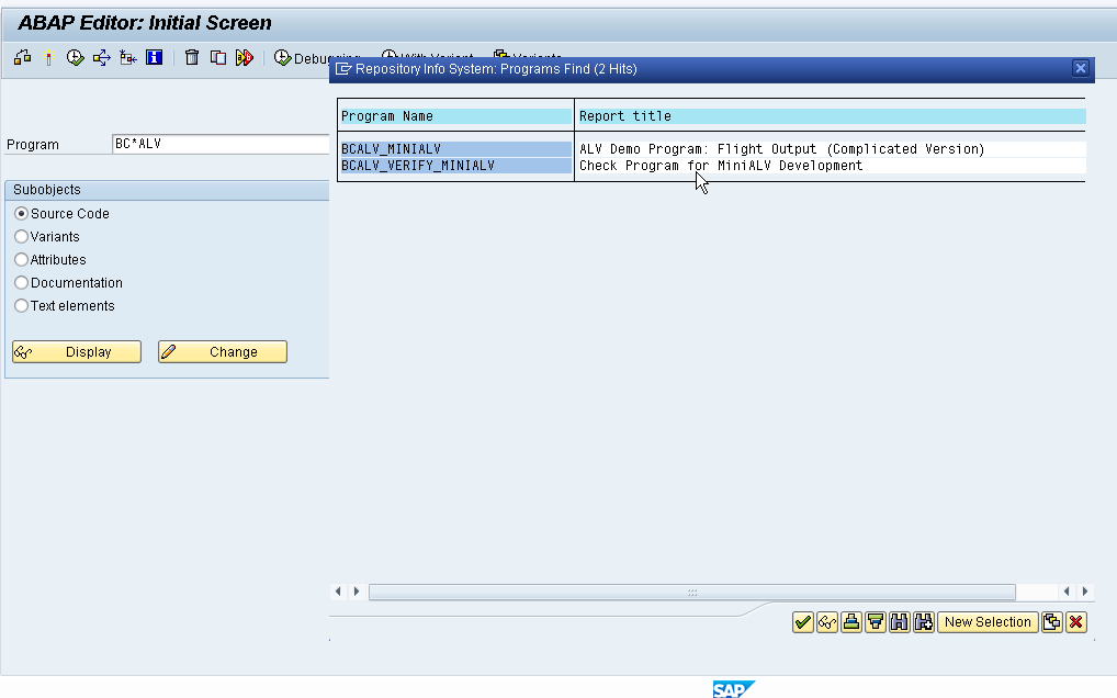 SAP ABAP Tips and Tricks: ALV Grid Object Oriented Example SAP