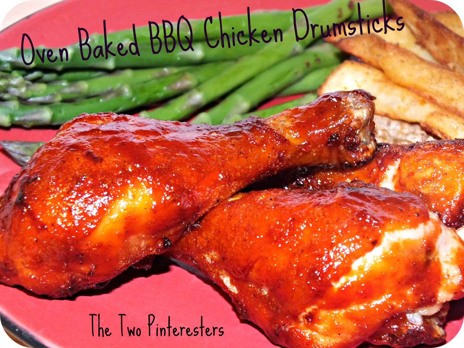 The Two Pinteresters: Oven Baked BBQ Chicken Drumsticks