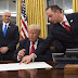 Donald Trump uses first act in Oval Office to Sign Executive order on Obamacare