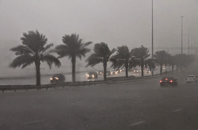 Heavy rain, storm, UAE, Ras Al Khaima, Bridge, Collapsed,