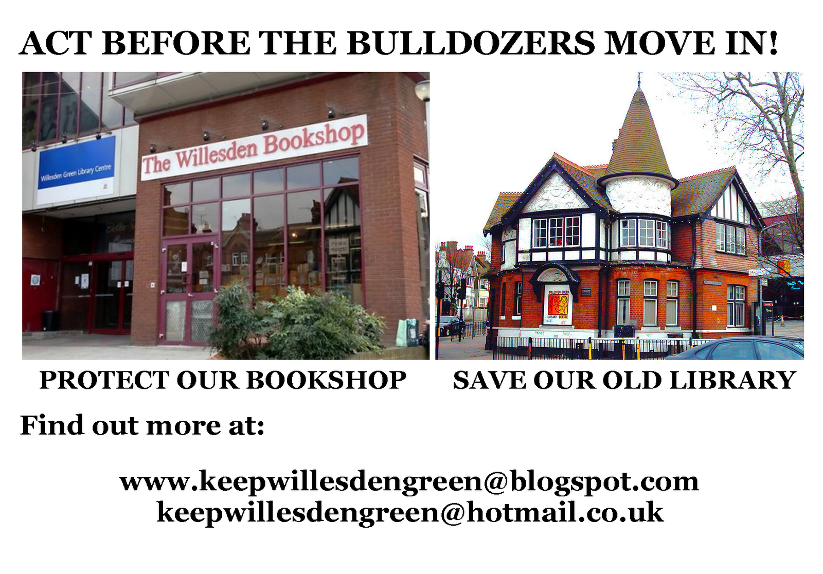 WEMBLEY MATTERS Sign today to delay the destructive Willesden Green