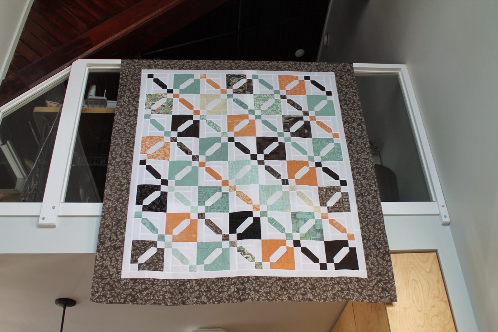 Church Avenue Quilts Beach House quilt top