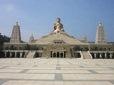 Salón Memorial de Buda, en Fo Guang Shan, cerca de Kaohsiung