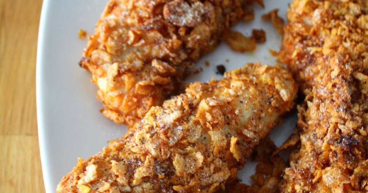 Making Mama's Kitchen Frosted Flake Breaded Chicken Tenders