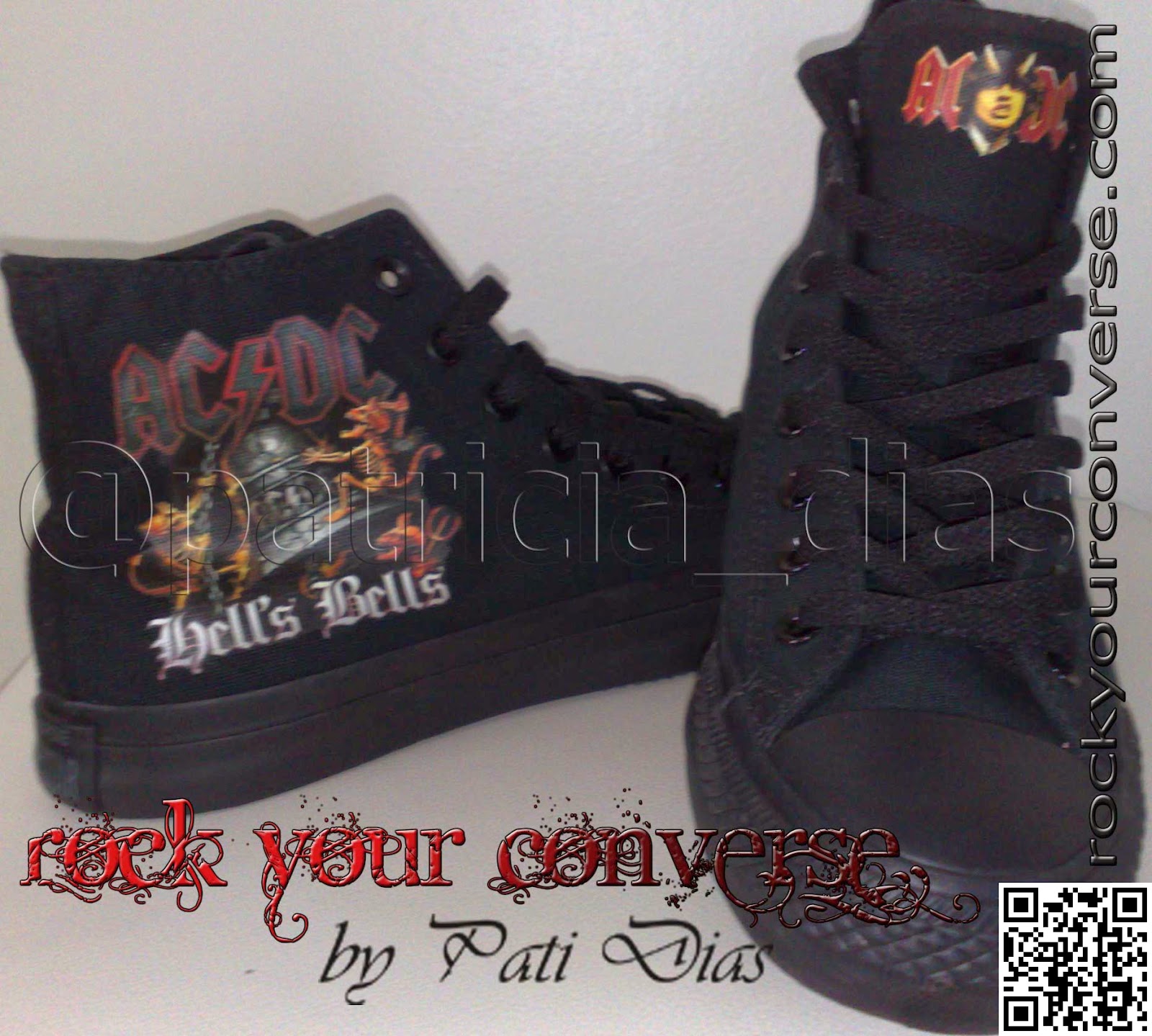 Converse All Star Customizado - Rock Your Converse!: Banda AC/DC