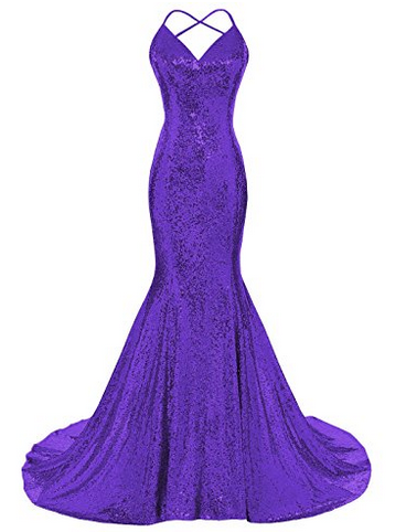 Brand Fashion Collection 24 hour: DYS Women's Sequins Mermaid Prom ...