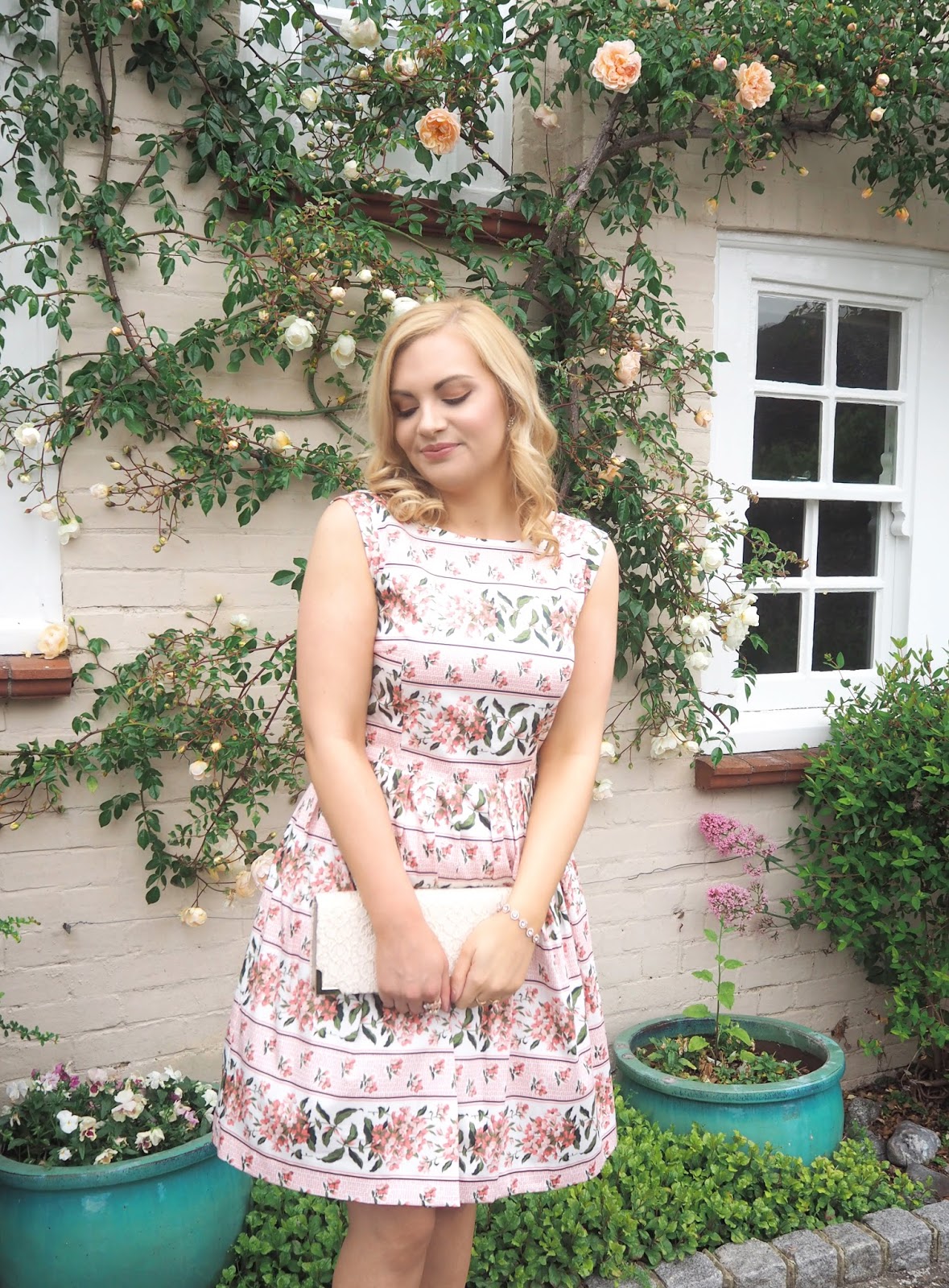 Wedding Guest Outfit Ideas, Katie Kirk Loves, UK Blogger, Wedding Outfit, Oasis Fashion, Pink Princess Dress, Hotter Shoes, Comfortable Heels, Fashion Blogger, Outfit Blogger, Style Blogger, Fashion Influencer, Style Influencer, Wedding Inspiration, Wedding Style