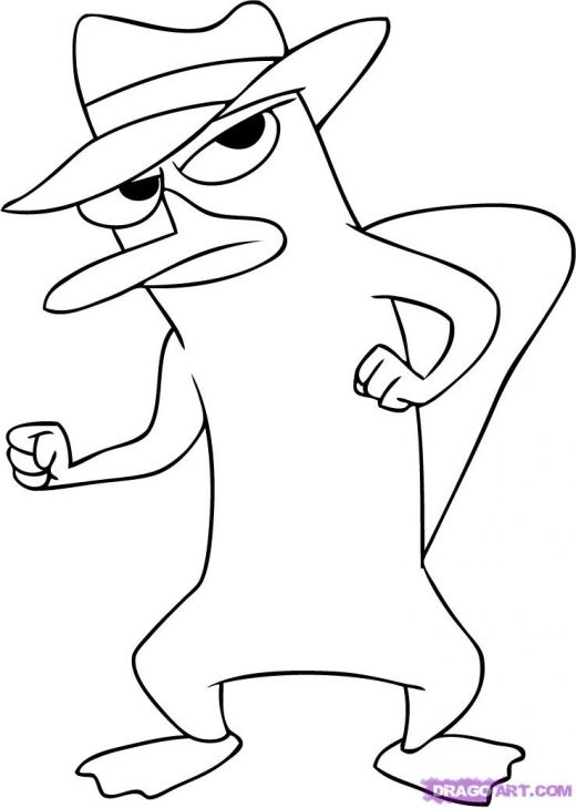 Coloring Pages For Kids Free Images Phineas And Ferb Free