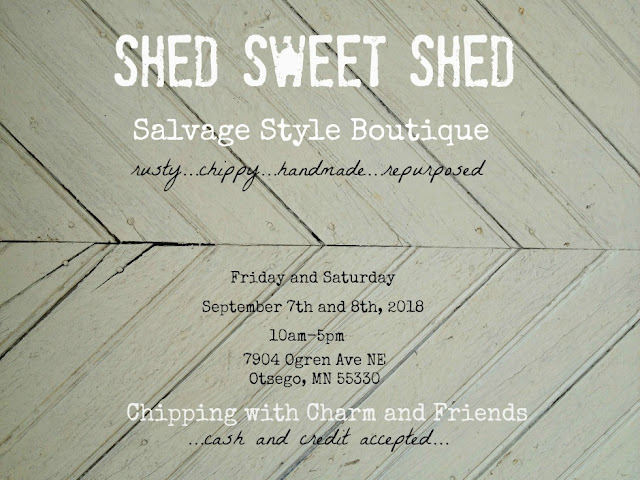 Chipping with Charm: Shed Sweet Shed Boutique 2018