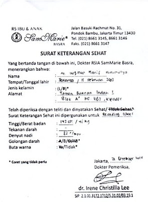 surat keterangan sehat 1