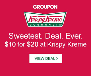 Krispy Kreme Groupon Deal Doughnuts Donuts
