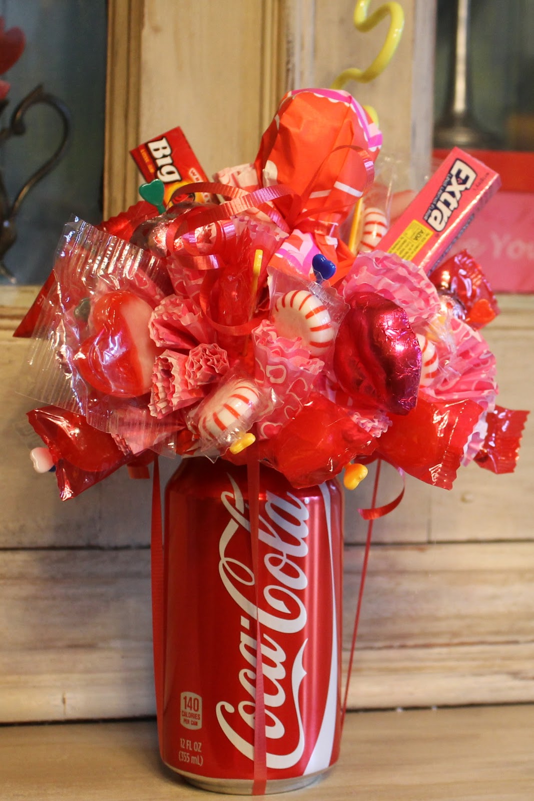 How To Make A Soda Can Candy Bouquet Miss Kopy Kat