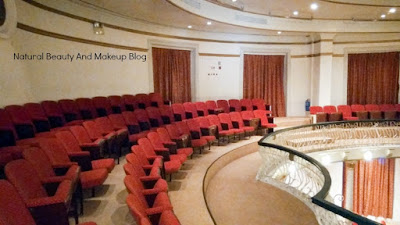 The circular auditorium inside Dom Pedro V Theatre, World heritage site and a part of Historic Centre of Macao, cultural venue