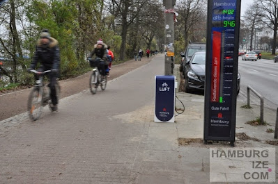An der Alster, Luftstation und Zählsäule © hamburgize.com / Stefan Warda