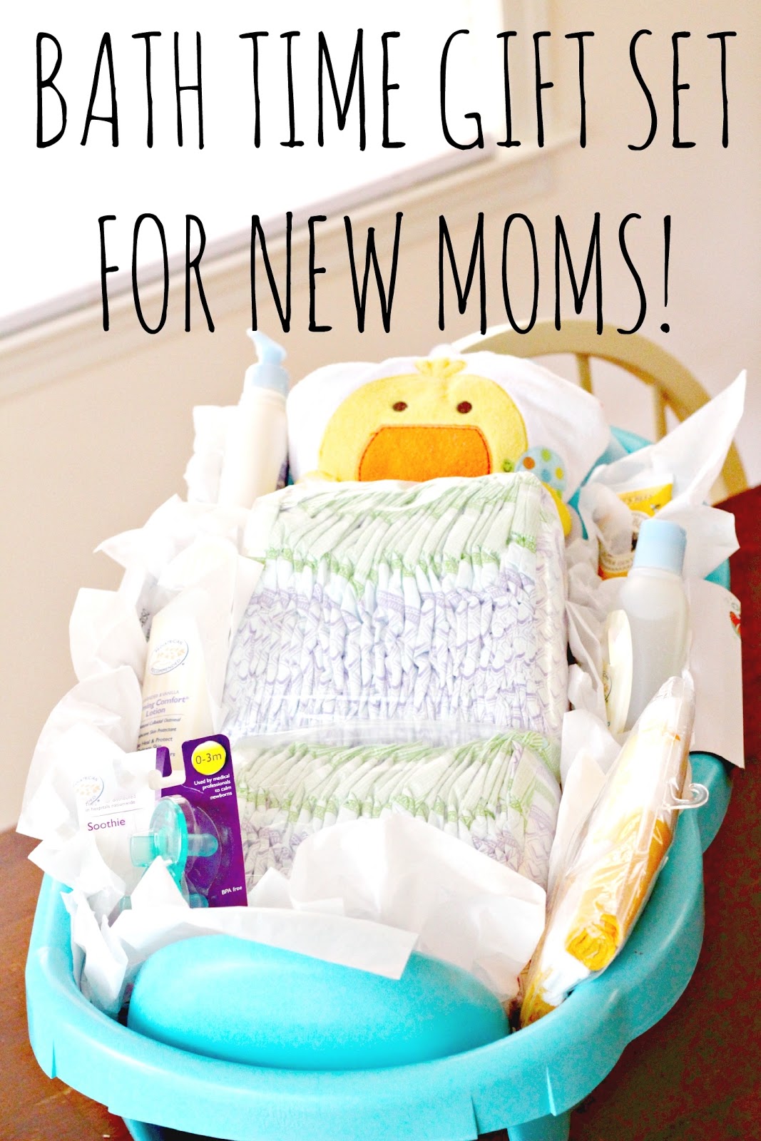 Baby Bath Time Gift Basket - Making Time for Mommy