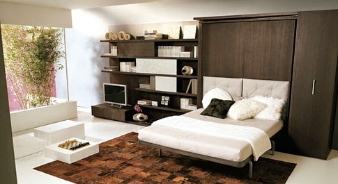 Decoração - Móveis planejados para studio decoração de apartamento pequeno