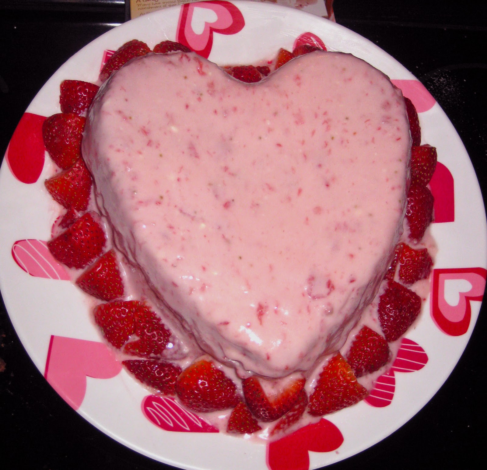 Strawberry Valentine’s Cake