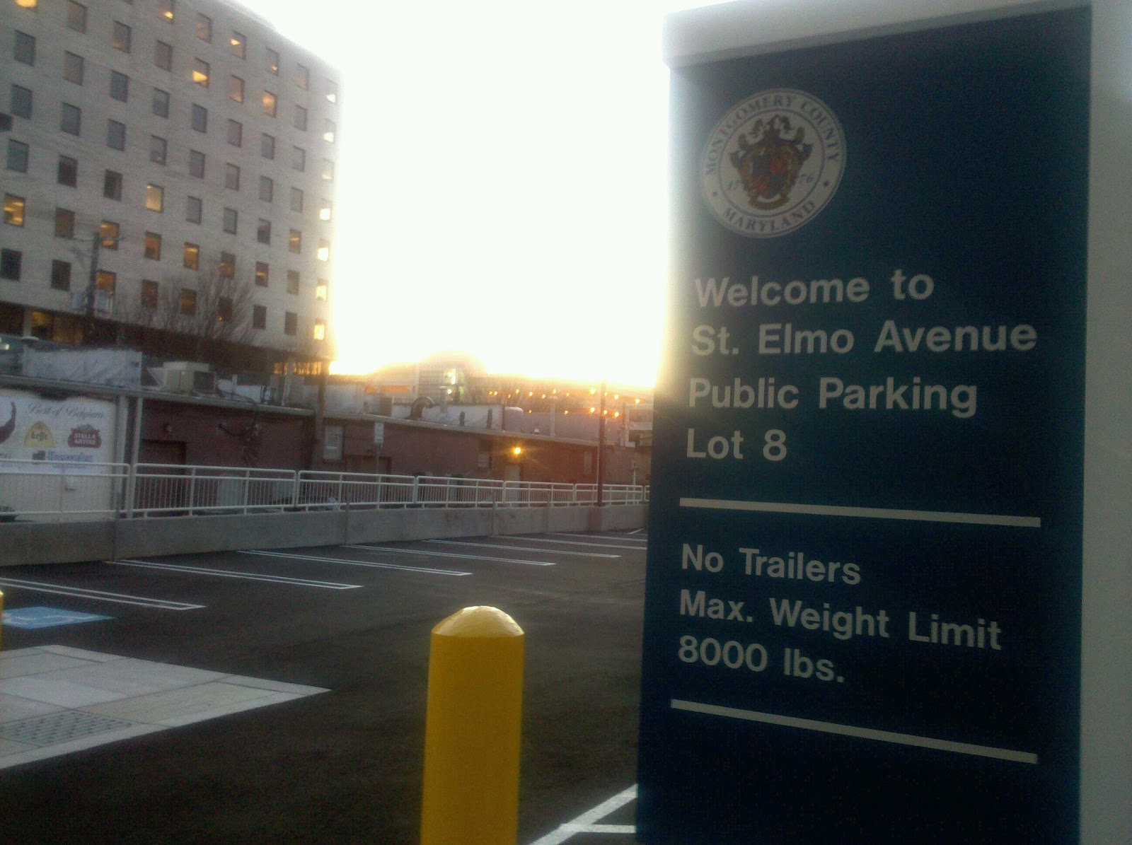 Robert Dyer Bethesda Row DOWNTOWN BETHESDA'S NEW PARKING LOT DELAYED