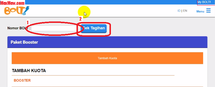 Jika Sudah Maka Akan Terlihat Berapa Bayaran Bolt Kita Di Bulan Ini