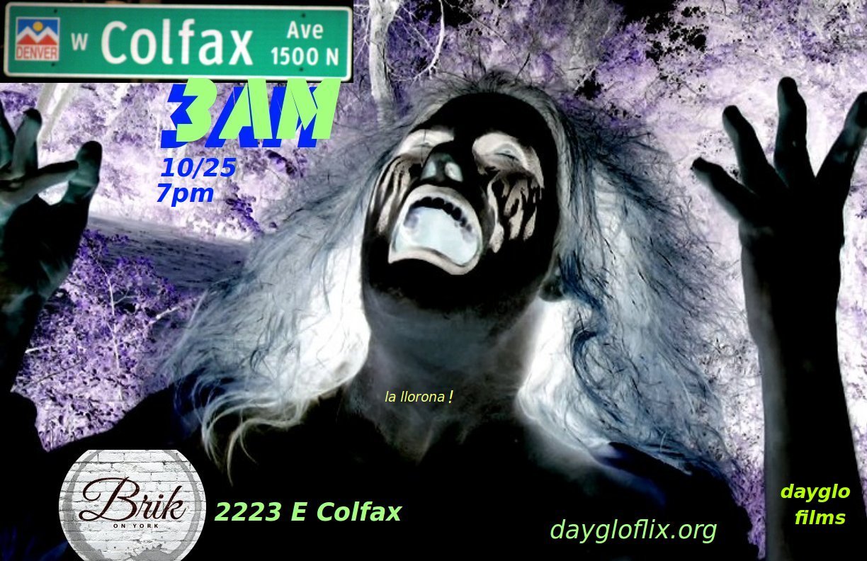 Colfax Avenue Colfax 3AM, the movie, coming to Brik on York
