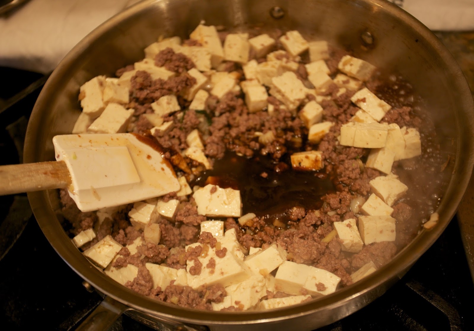 Korean Tofu and Beef Buddha Bowl