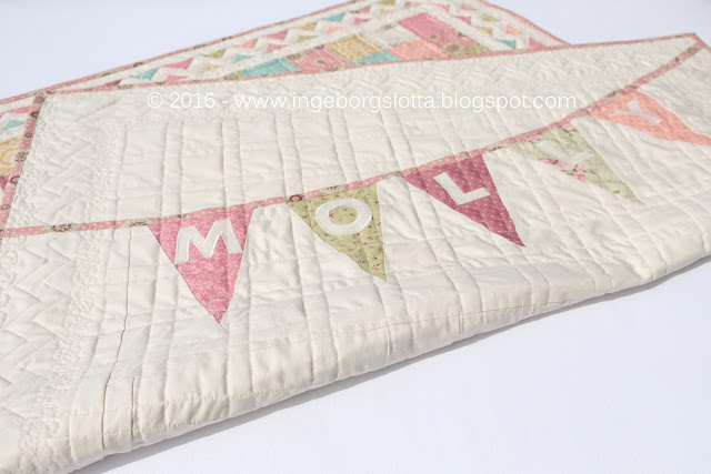 Baby Quilt flying geese
