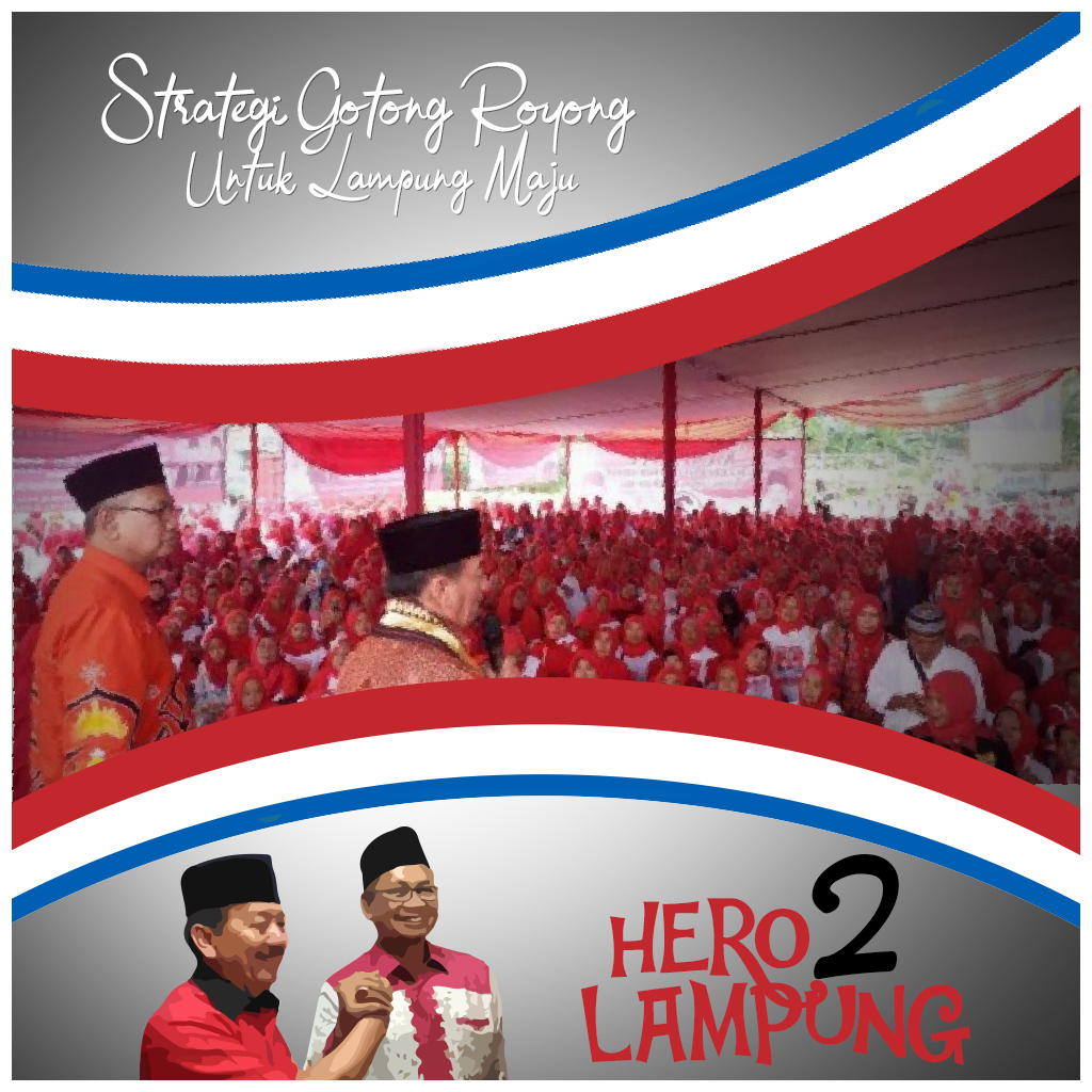 Strategi Gotong Royong Herman HN-Sutono Menang Pilgub