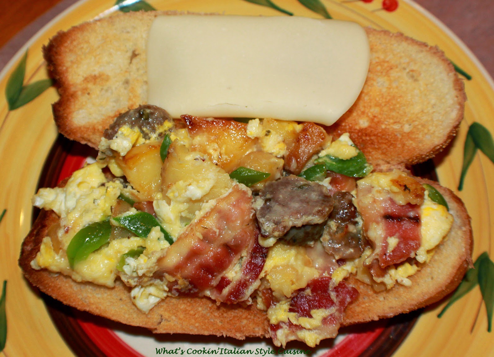 Sausage Eggs Potatoes Giambotta Recipe What's Cookin' Italian Style