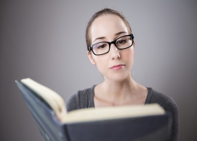 Interest in reading familiar things. Interest in reading familiar things.