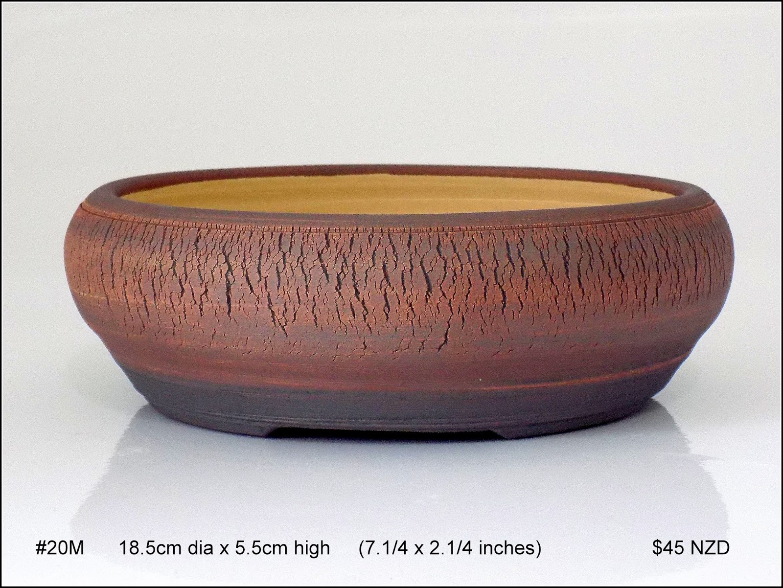 Fionna's Bonsai Pots, Kiwi Made, In New Zealand Medium